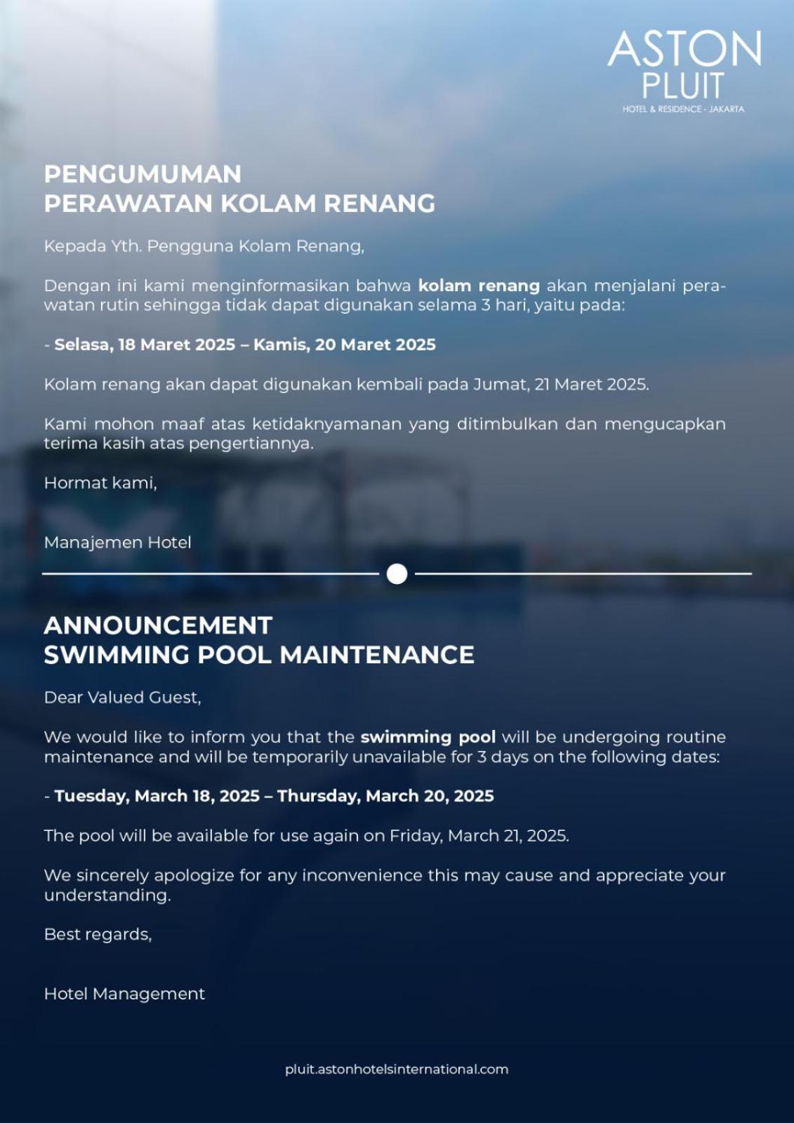 Aston Pluit & Jakarta